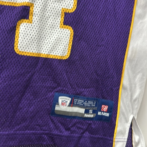 Vintage Brett Favre Jersey Mens Small Minnesota Vikings #4 Reebok ON FIE… - Picture 4 of 5
